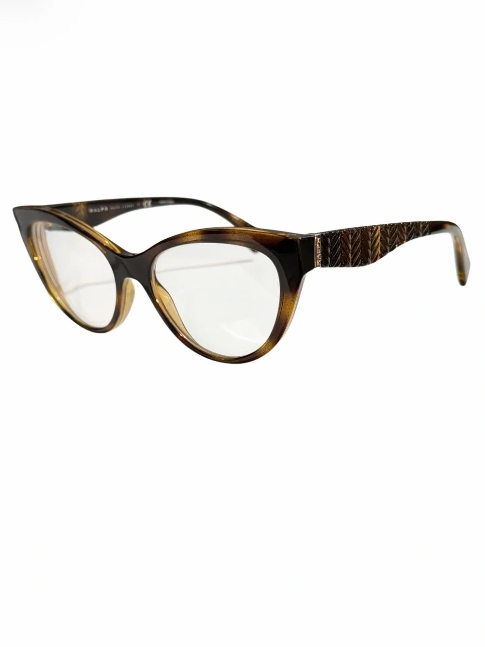 Ralph by Ralph Lauren RA7106 Cat Eye Eyeglass Frames Women’s RX Glasses Tortoise